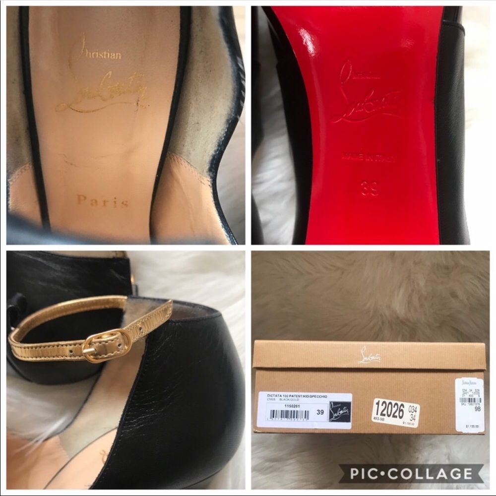 ⭕️SOLD⭕️ CHRISTIAN LOUBOUTIN Dictata 100 Shoes - Picture 7 of 8